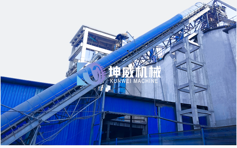 彩鋼瓦大傾角皮帶輸送機