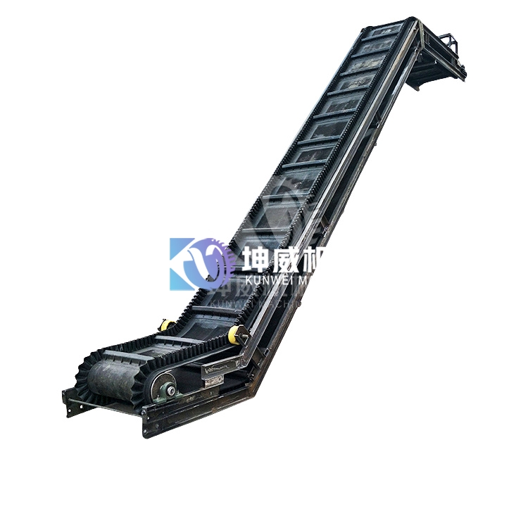 礦用大傾角皮帶輸送機(jī)